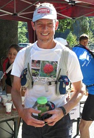 A photo of Jonathan Worswick our guide and running coach on Speed Training for Trail Running
