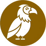 An icon with a bird on representing our Birding Holiday in the Spanish Pyrenees on Activity Holidays in Spain with Aragon Active