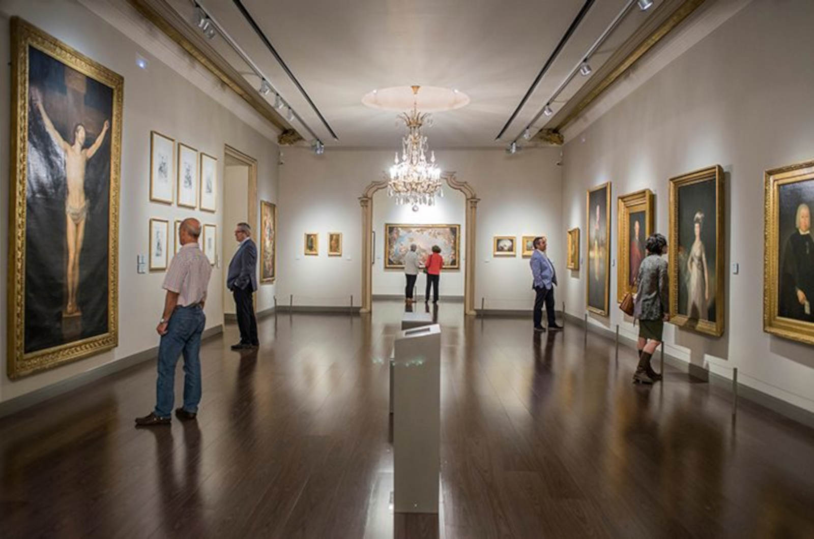 A photo of the inside of the Goya museum in Zaragoza on our how to get here page Aragon Active small group holidays