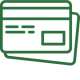 An icon depicting two credit cards representing payment on our terms and conditions for our holiday rental torla-ordesa