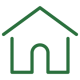 An icon in the shape of a house on our terms and conditions for our holiday rental torla-ordesa